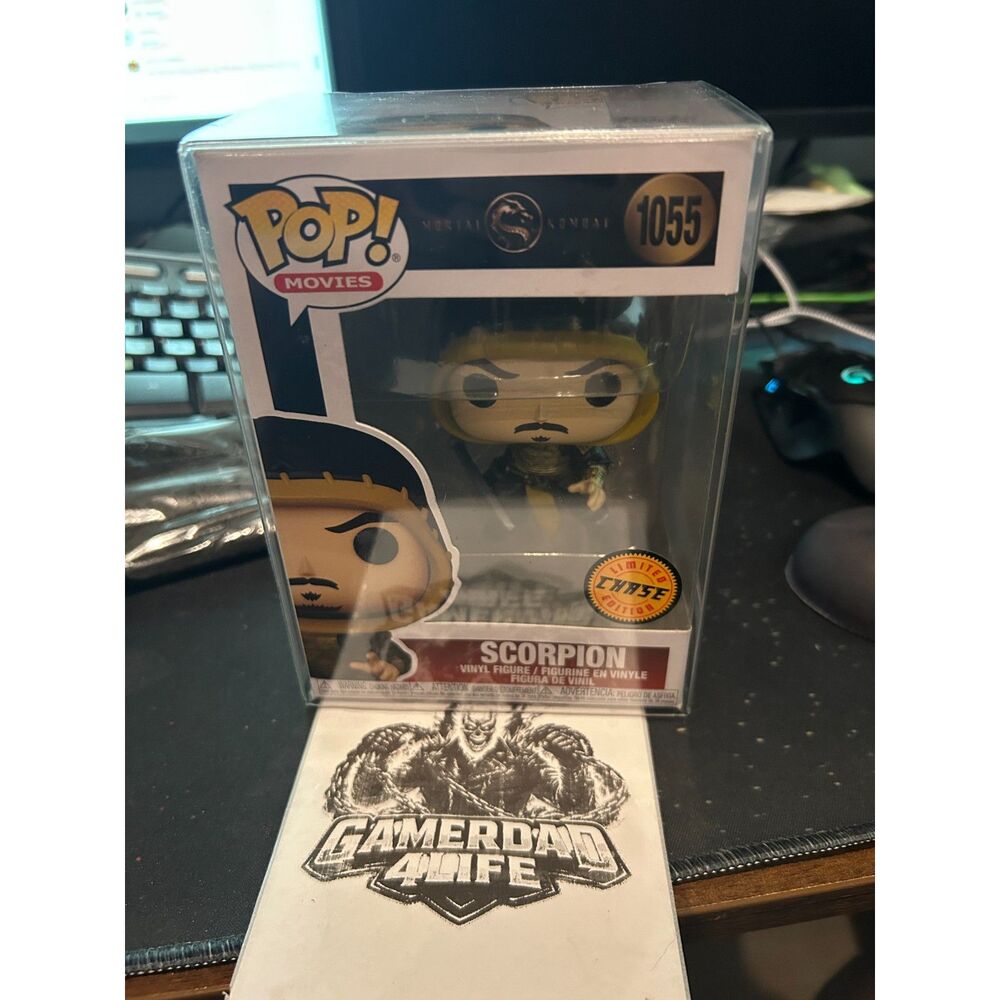 Funko Pop! Movies - Mortal Kombat Scorpion Chase Edition Pop # 1055